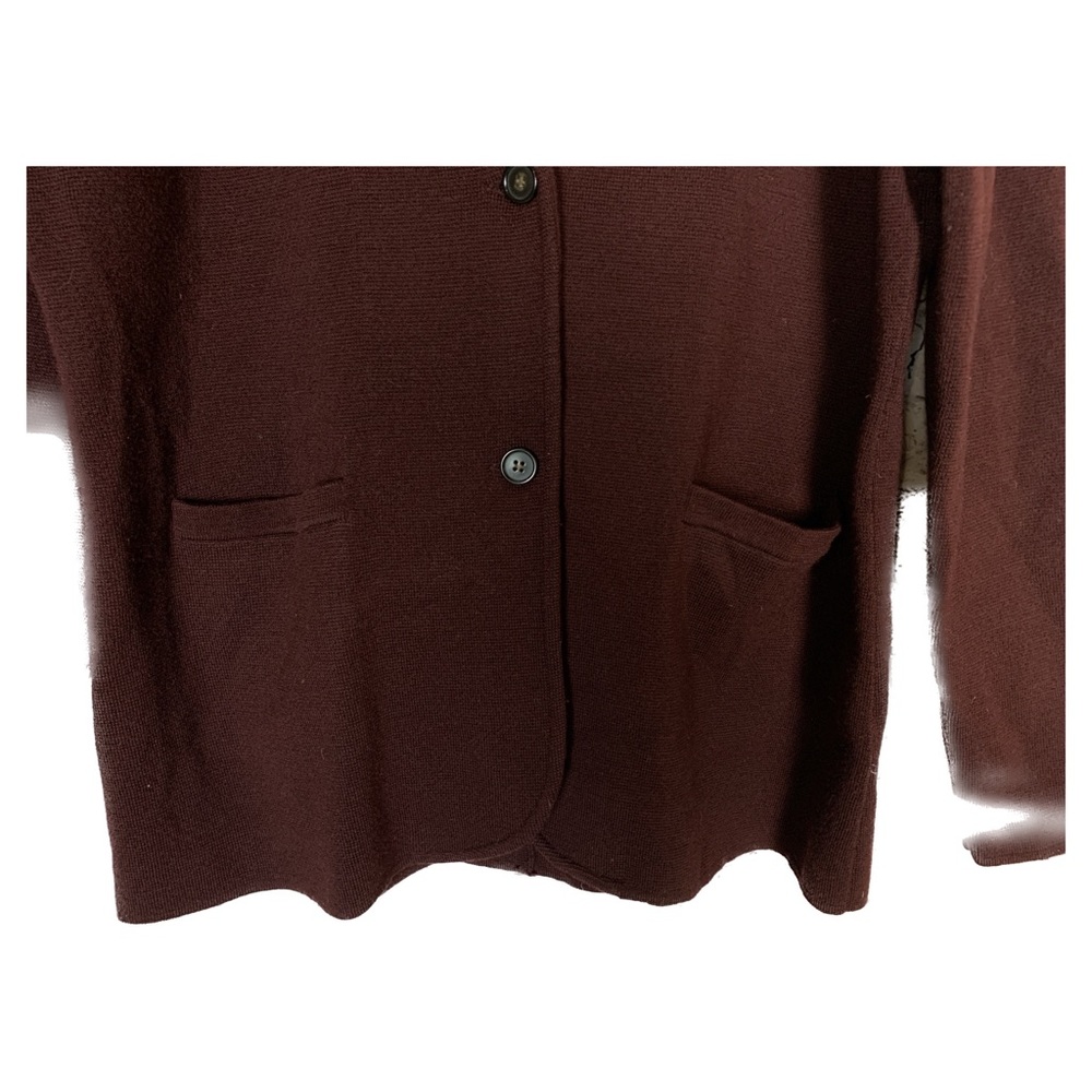 Sold - J Crew 100% Merino Wool Cardigan Sweater Blazer - Picture 8 of 13